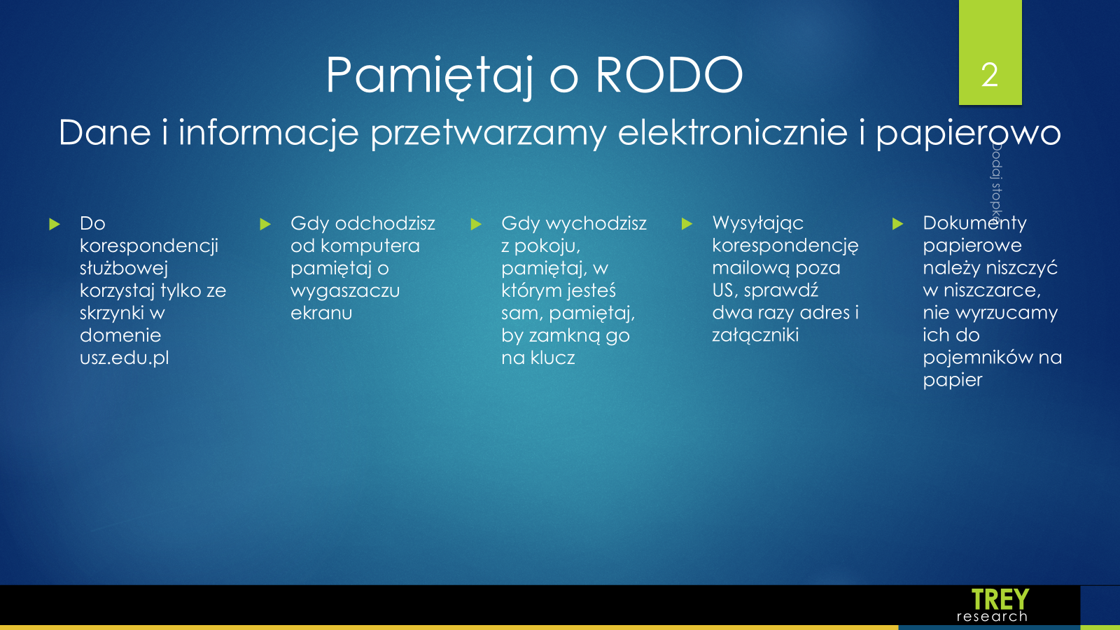 warto pamiętać o RODO